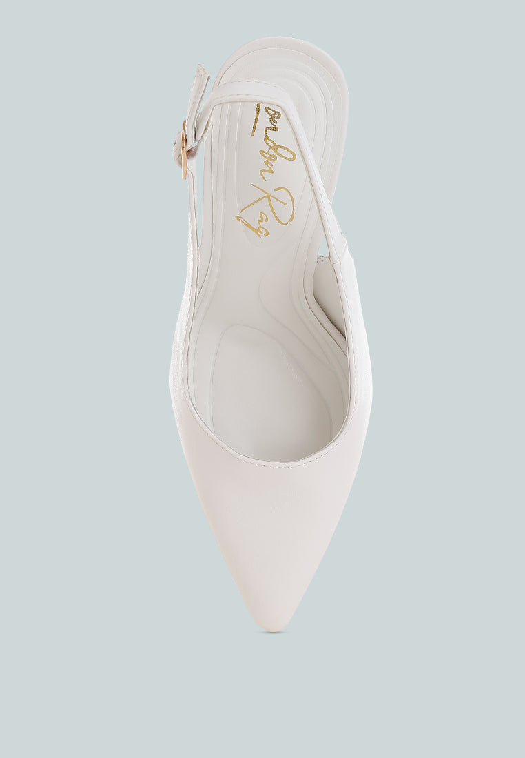 Sarka Pointy Toe Slingback Pumps-3