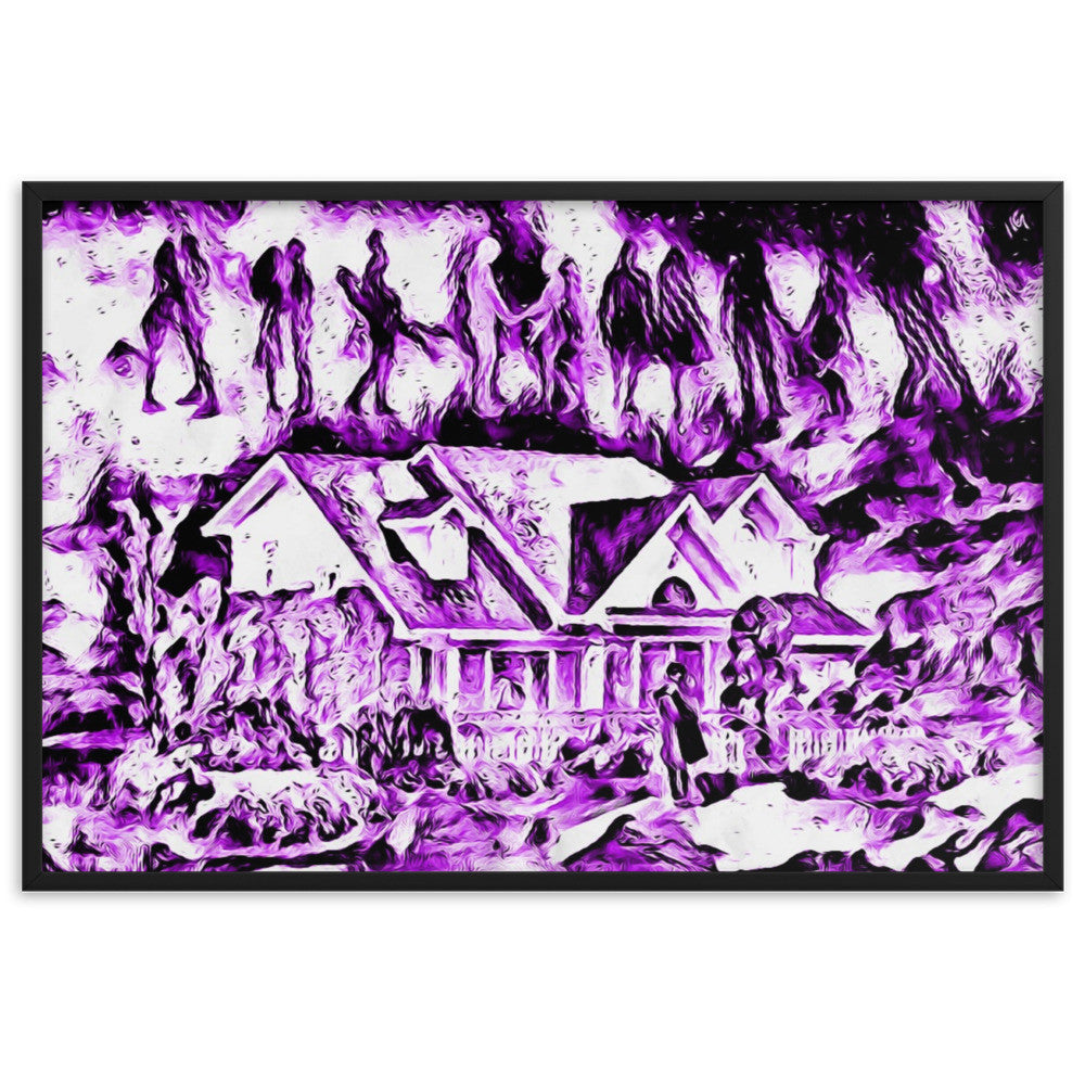 I WAS WAITING FOR YOU IN THE DREAM YOU HAD SEEN Special Edition Framed Poster-1