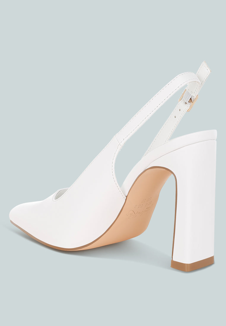 Sarka Pointy Toe Slingback Pumps-2