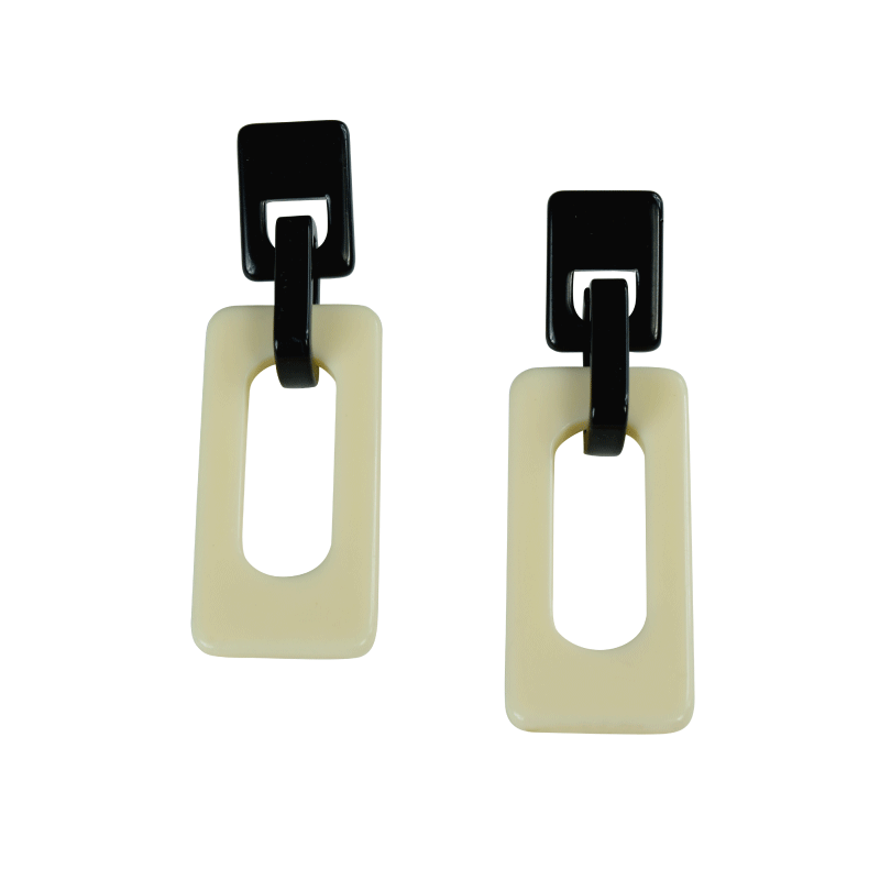 Roz -Tan Earrings-0