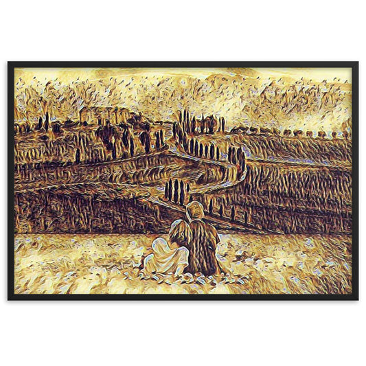 SEEING THE DAWN THROUGH THE DREAM SUPERIOR Framed Poster-0