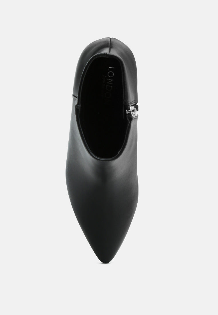 Thalia Pointed Toe Ankle Boots-3